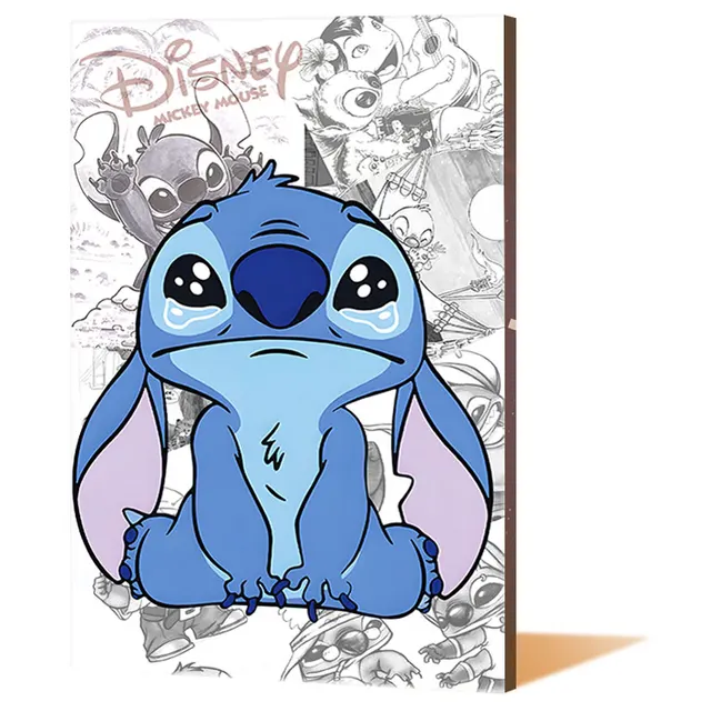 Disney Cartoon Lilo & Stitch Poster Canvas Painting Wall Art