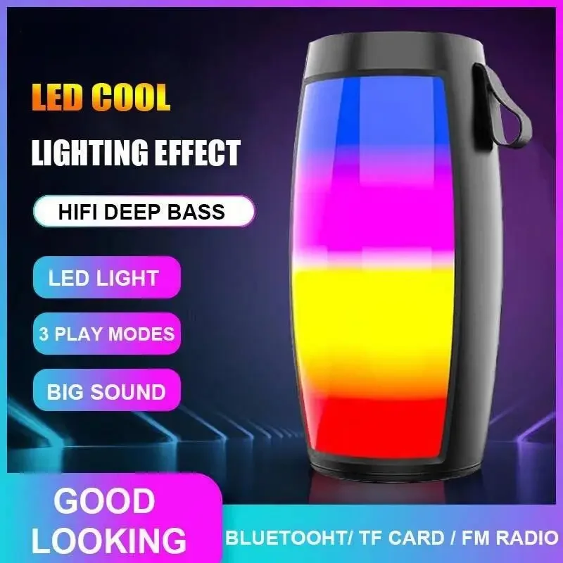 Portable Waterproof Bluetooth Stereo Speaker with FM and Subwoofer
