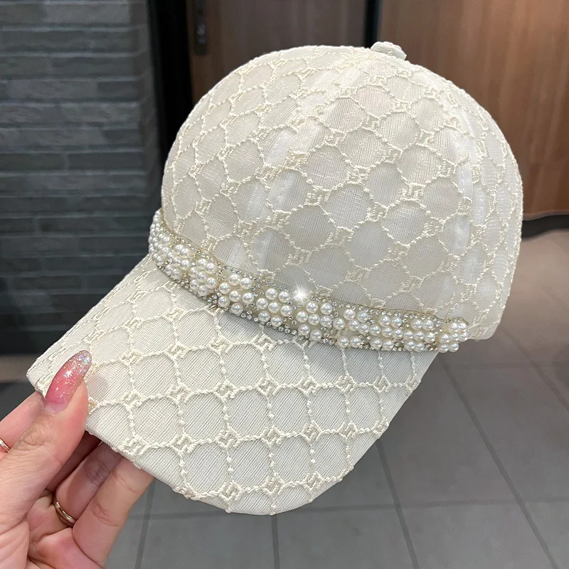 New Designer Mesh Lace Baseball Cap 