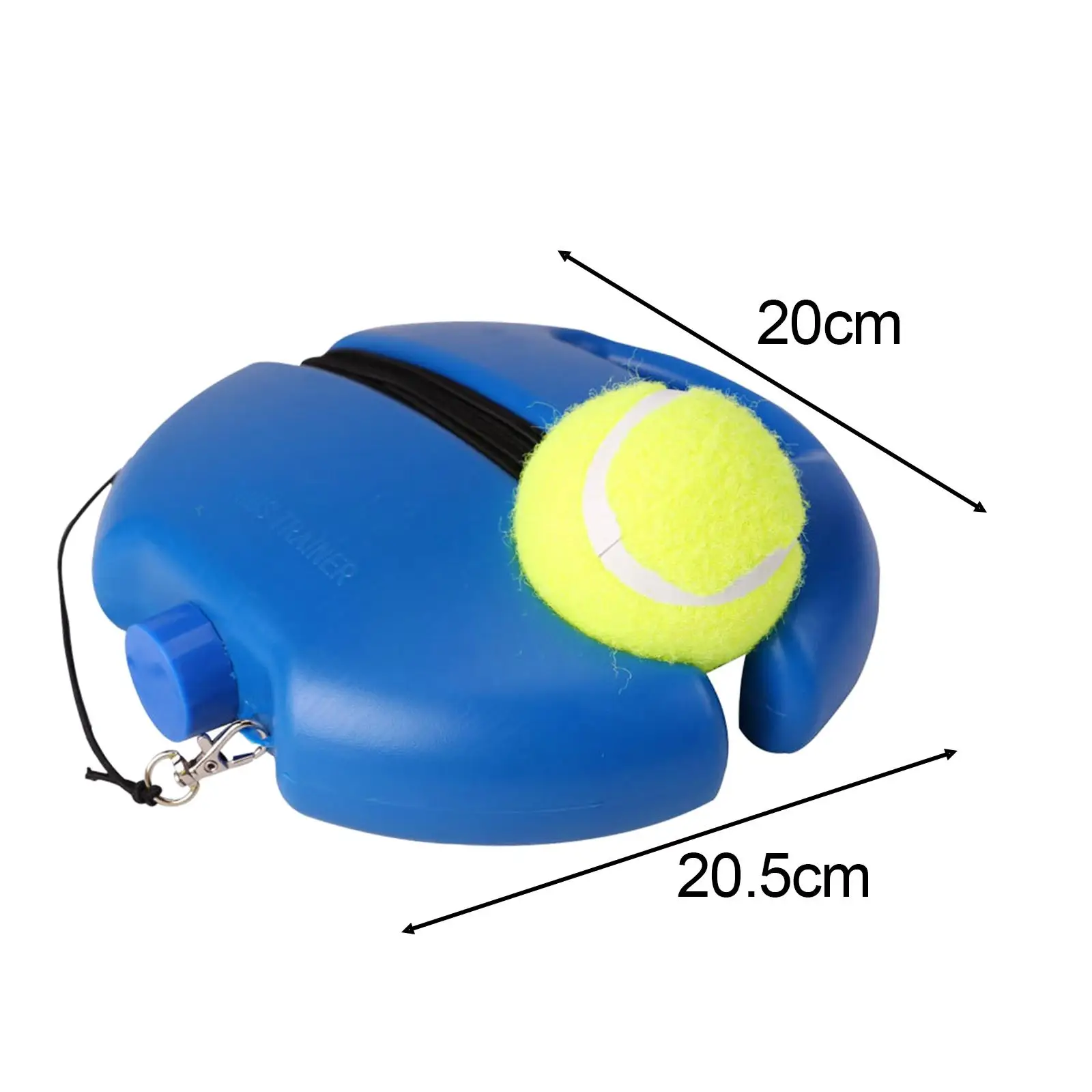 Tennis Trainer Ball Professional Baseboard Tennis Rebounder Set for