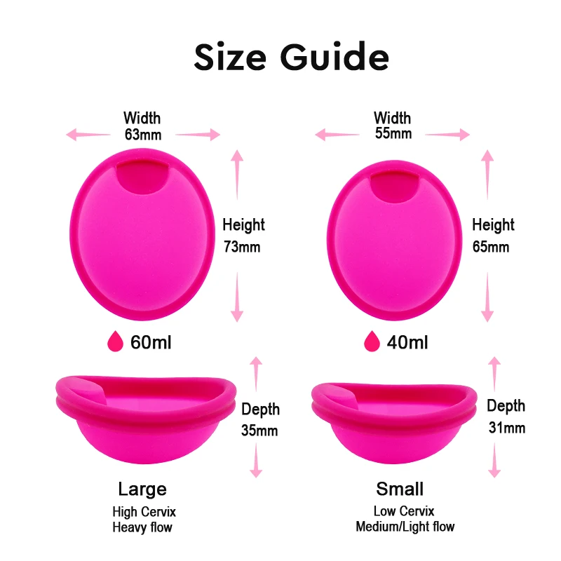 Soft Silicone Menstrual Disc – Reusable & Leak-Proof Period Protection