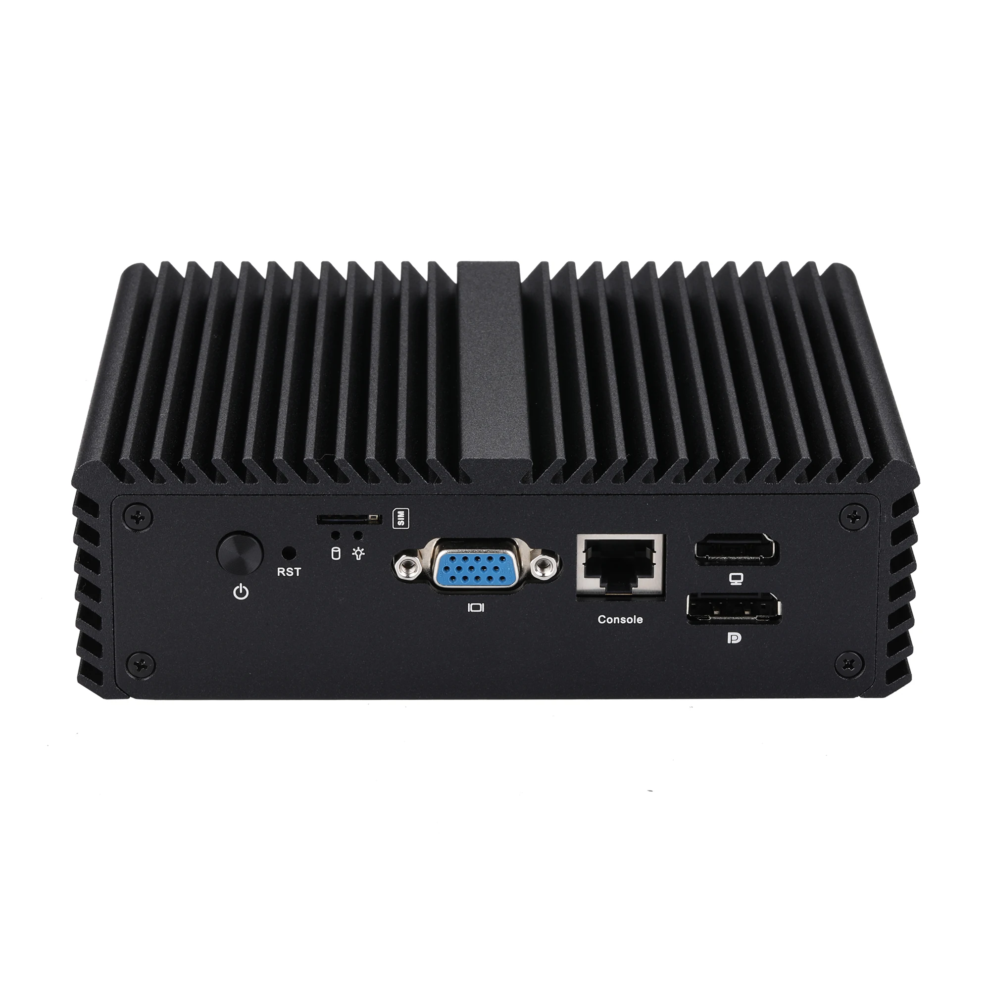 Qotom Q10821G5 Mini PC 5*2.5GLan Celeron J6412 AES-NI 2GHz 2USB3.0 RJ45 COM DP VGA Proxmox Pfsense Firewall Router Mini PC 2