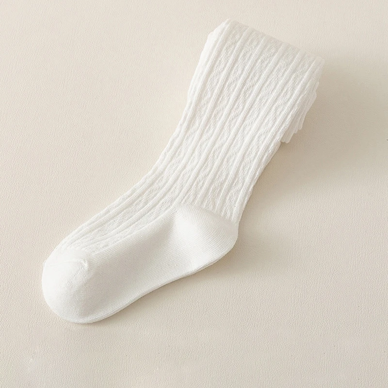 Kids Girls Pantyhose Elastic Waist Solid Color Lolita Stockings Slim Fit Socks Tights 0-8T children tights children socks