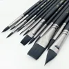 12pcs Professional Watercolor Paint Brushes Set, Soft Synthetic Paint Hair Art Brushes for Watercolors Acrylics Gouache 4
