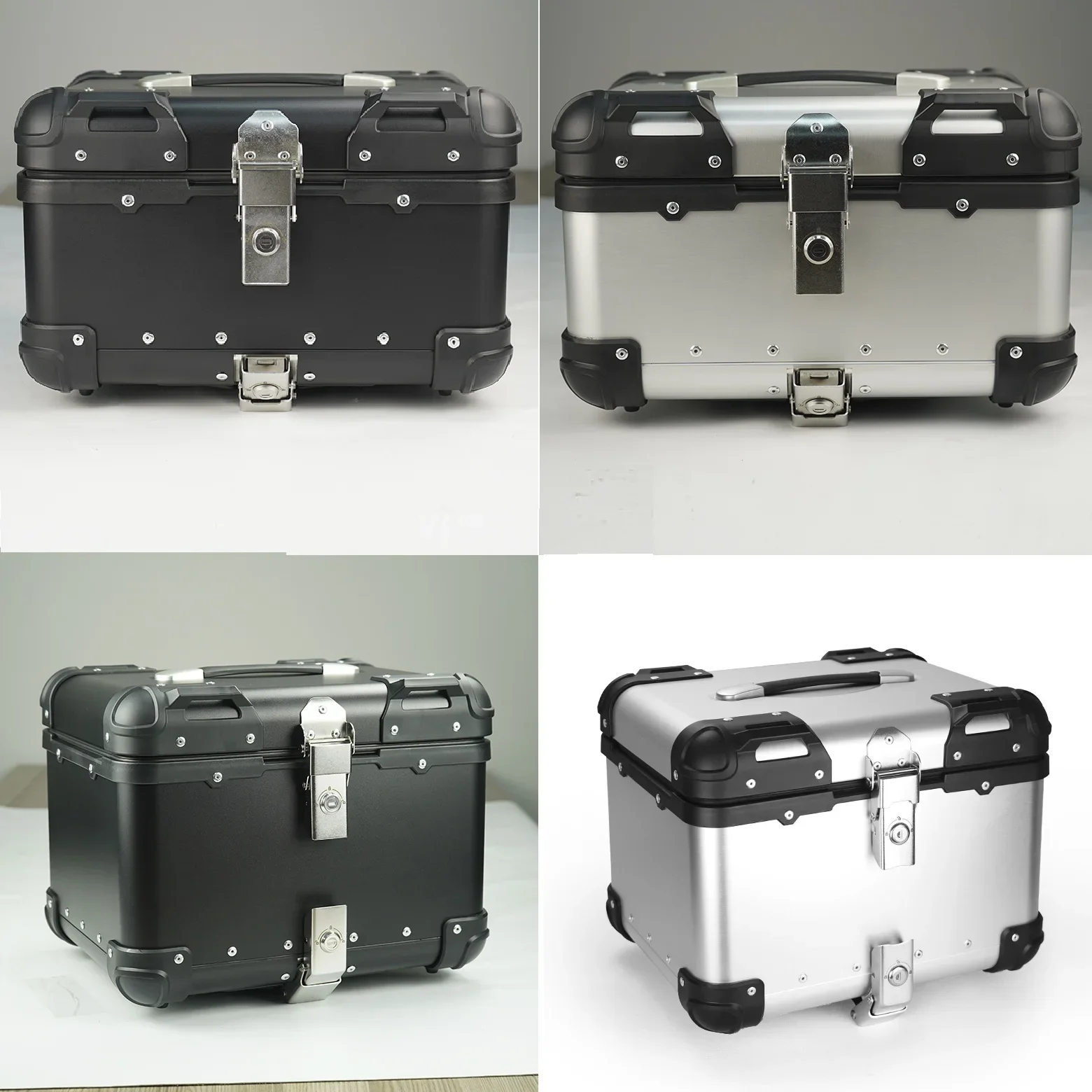 

Универсальный мотоциклетный ящик для багажника из алюминиевого сплава, 35 л/45 л