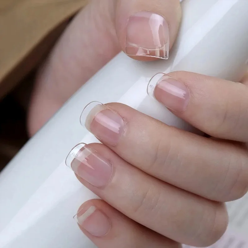 120 قطعة XXS اضافية قصيرة اللوز نعش مسمار نصائح نصف ماتي قبل الملفة لينة هلام غطاء كامل أظافر وهمية للصغار