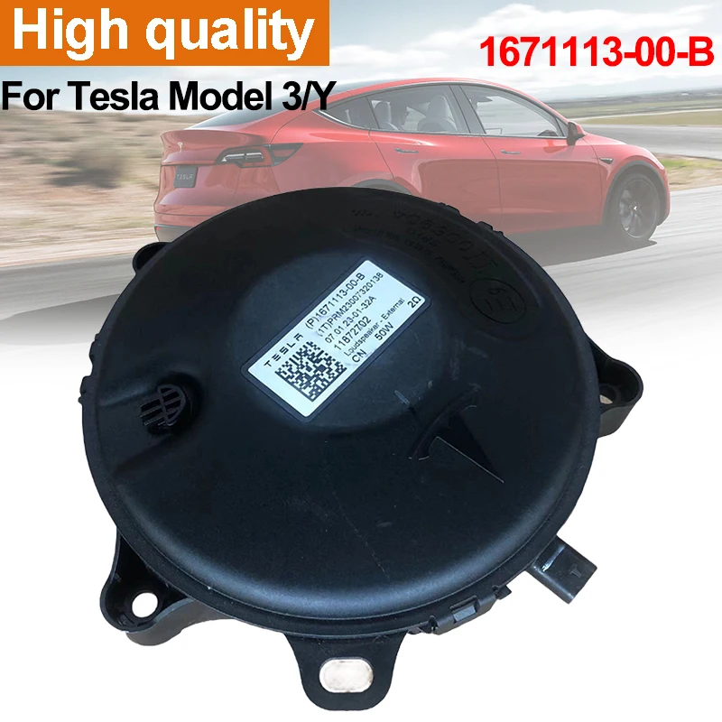 Car Pedestrian Beacon Horn For Tesla Model 3/Y 1671113-00-B Loud Sound Replacement