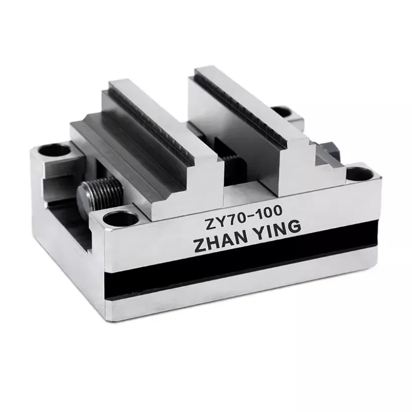 CNC Four Axis and Five Axis Special Fixture with Soft Claw Double Clamping Self Centering Precision Vise 6