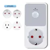 PIR Infrared Sensor Socket Protector LED Night Lights 220V EU FR US UK Plug 120° Degree Wide Angle Automatic Induction Retardant 3