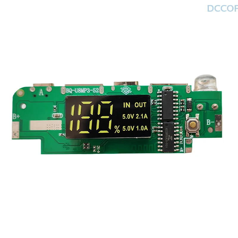 Bluetooth Mini Audio System 3.3V-5V Integrated Power Bank Lifting Plate Mobile Power Motherboard 3W-5W Amplifier Board