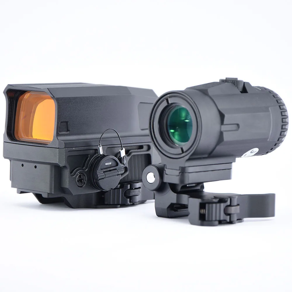 HolographicReflexRedDotSightShooinOpticsScope3xMagnifier