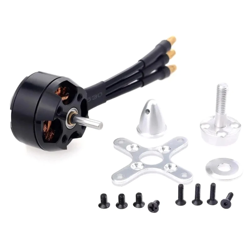 C2822 2204 1200KV 1400KV 4극 3D 비행기용 브러시리스 모터 고정익 드론 모터 1/4PCS