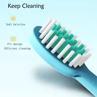 Children Electric Toothbrush Cartoon Kids With Replacement Head Ultrasonic  IPX7 Waterproof Rechargeable Sonic Toothbrush 4