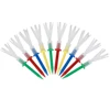 12Pcs Prong Golf Tees Plastic 70 83MM Less Friction Supplies 4