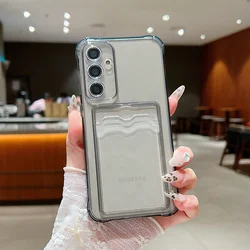 helder kaartsleuf zachte pocket telefoonhoesje