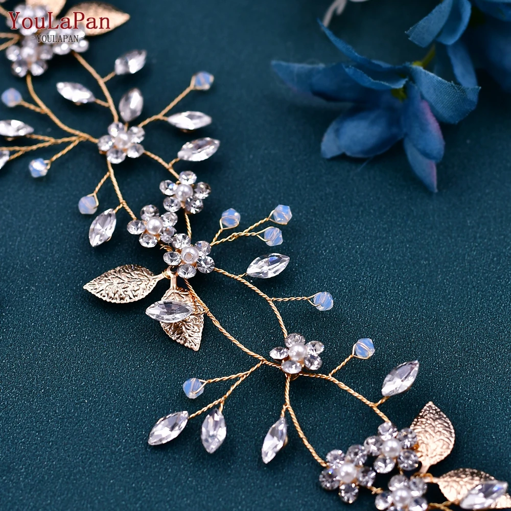 YouLaPan Flower Belt for Bridal Dress Handmade Jewelery Belts for Party Dresses Luxury Designer Belts Women SH360