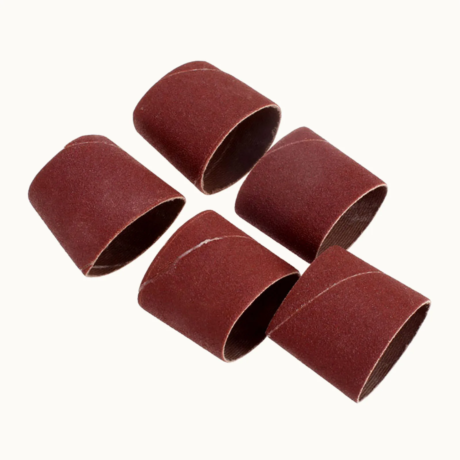 5Pcs Dremel Accessories Sanding Band 80 Grit 38mm Drum Sanding for Dremel Nail Drill Bits File Machine Rotary Tool Abrasive Tool