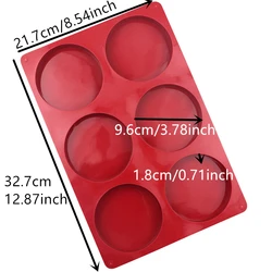Cylinder Silicone Mold for Soap, Jelly, Pudding, Resin, and Chocolate Treats (Cylinder 6cups large)
