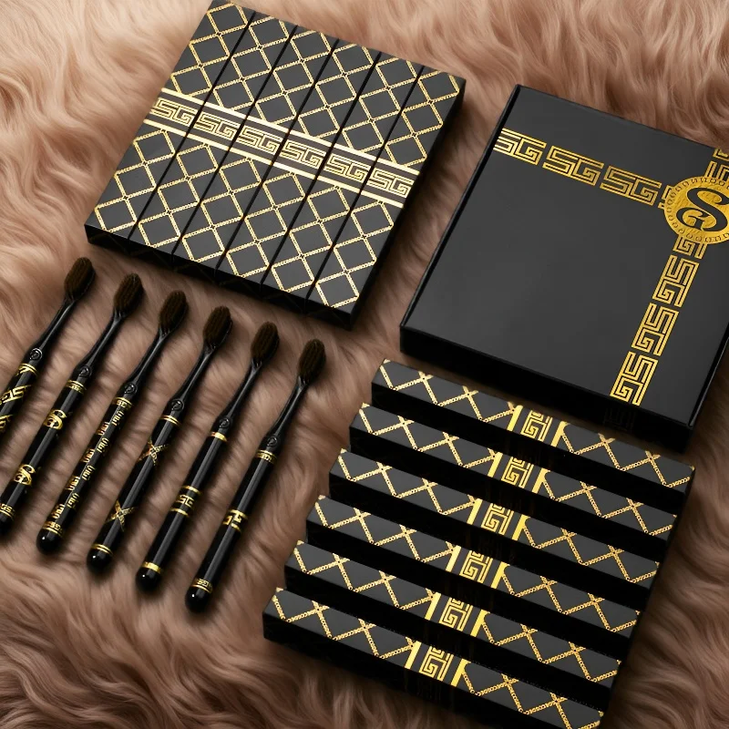 4개/박스 롱 핸들 공룡 어린이 칫솔 초부드러운 편안한 브러슬 가정용 구강 위생 귀여운 장난감 롱 핸들 공룡