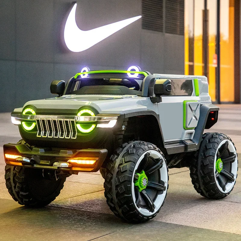 Children's Electric Car Baby Toy Car Can Seat Double 300 Remote Control Off-road Vehicle