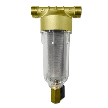 Filtro per sedimenti rotanti prefiltro per acqua di sedimenti per tutta la casa riutilizzabile 40-60 micrometro filtro per l'acqua per tutta la casa