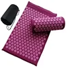 Spike Acupuncture Massage Yoga Mat Cushiont/Pillow Massager (appro.67*42cm)Acupressure Cushion Stress Relieve Back Body Pain Mat 3