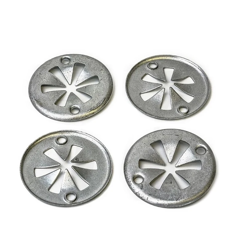 

50/100Pcs Metal Clamping Discs Heat Protections Plate, 30mm Star Locks Fixing Heat Plate Safety Washers Heat Shield F1CF