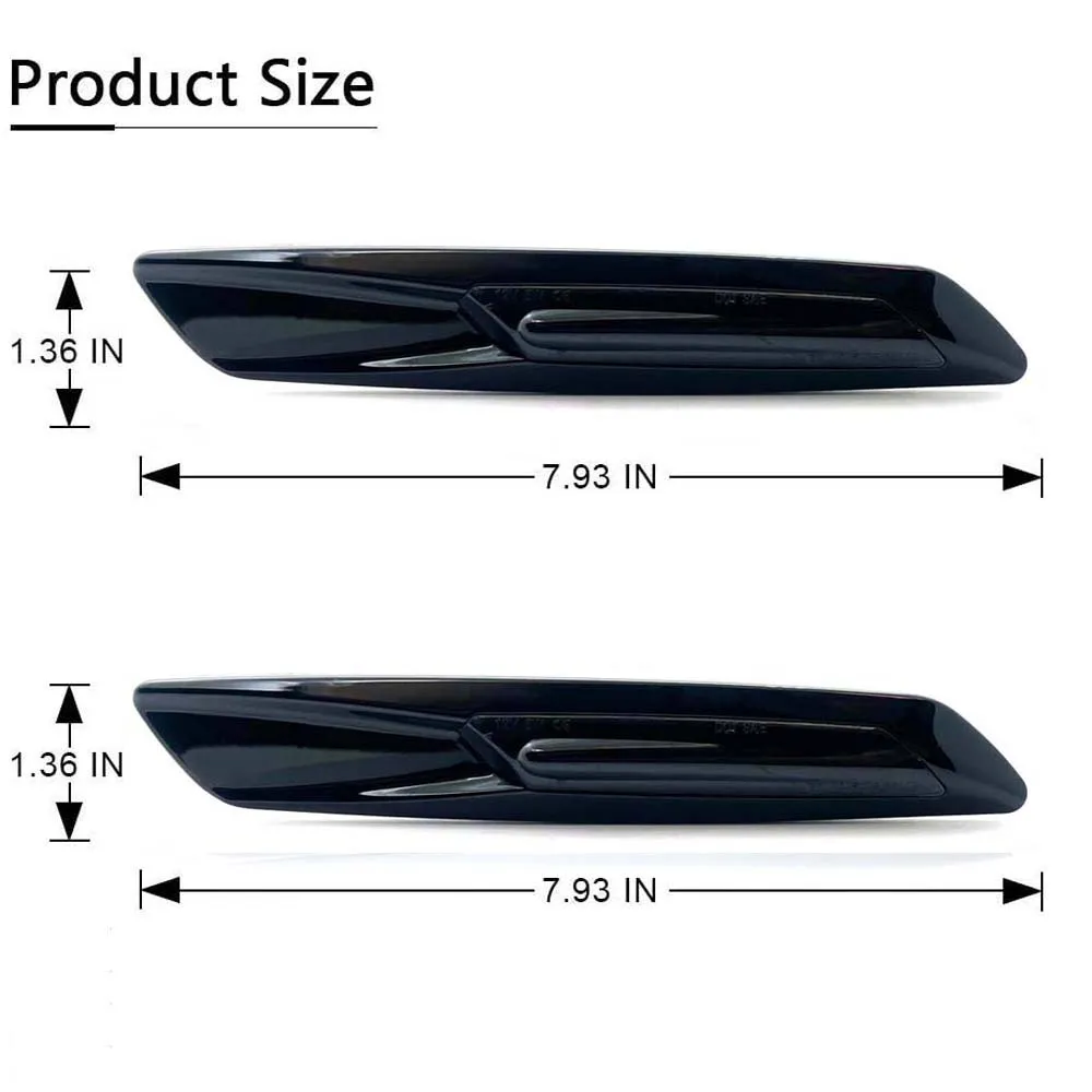 ����ũ ���� ���̳��� ��� LED ���̵� ��Ŀ ����Ŀ ����Ʈ BMW F10 F11 F18 2011-2017 BMW 5�ø��� F10 OEM��  63137154170