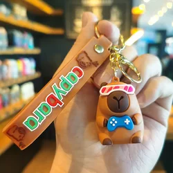 Capybara Keychain - Cute Cartoon Charm (KC5436)