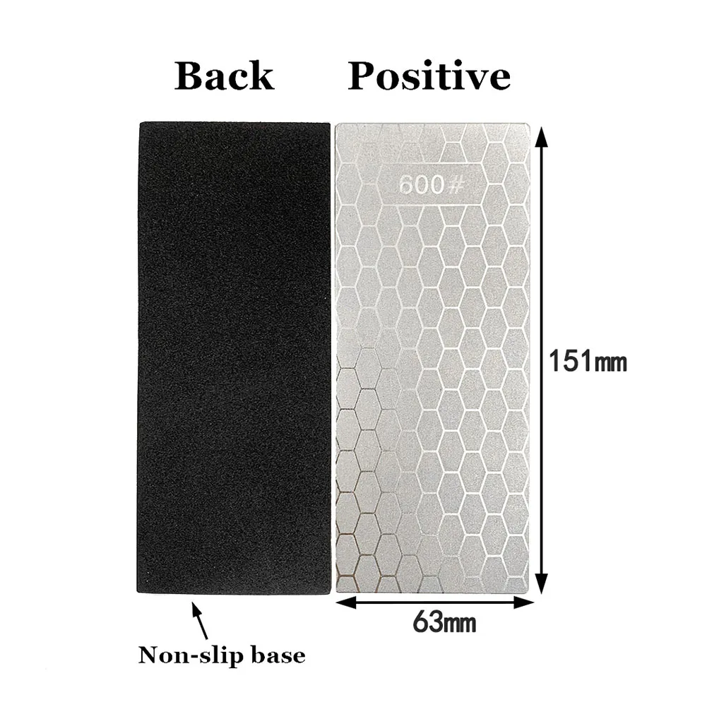 Knife Sharpener Kitchen Knife Sharpener Knife Sharpening Stone Diamond Sharpening Stone Sharpener Stone Household Kitchen Diamond Whetstone Grinding Cutting Edge Grinding Stone 200-2000 Grit