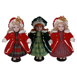 Poupée en céramique de Style rétro européen, 30Cm, décoration de la maison, jouet de maison de jeu pour enfants, cadeaux classiques pour filles 
