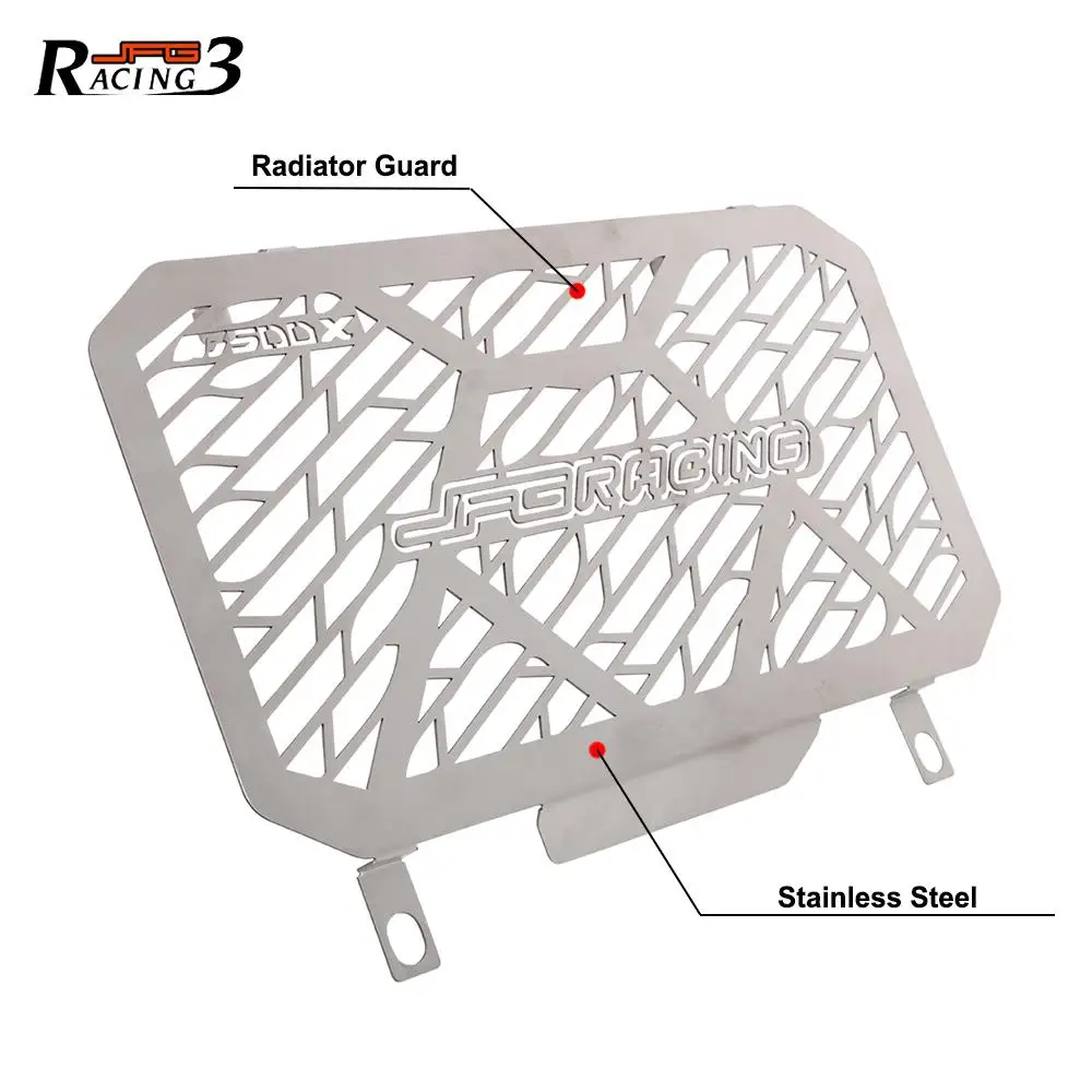 

Motorcycle Accessories Stainless Steel Radiator Grille Cover Guard Protection For Honda CB500X CB 500X 2013-2019