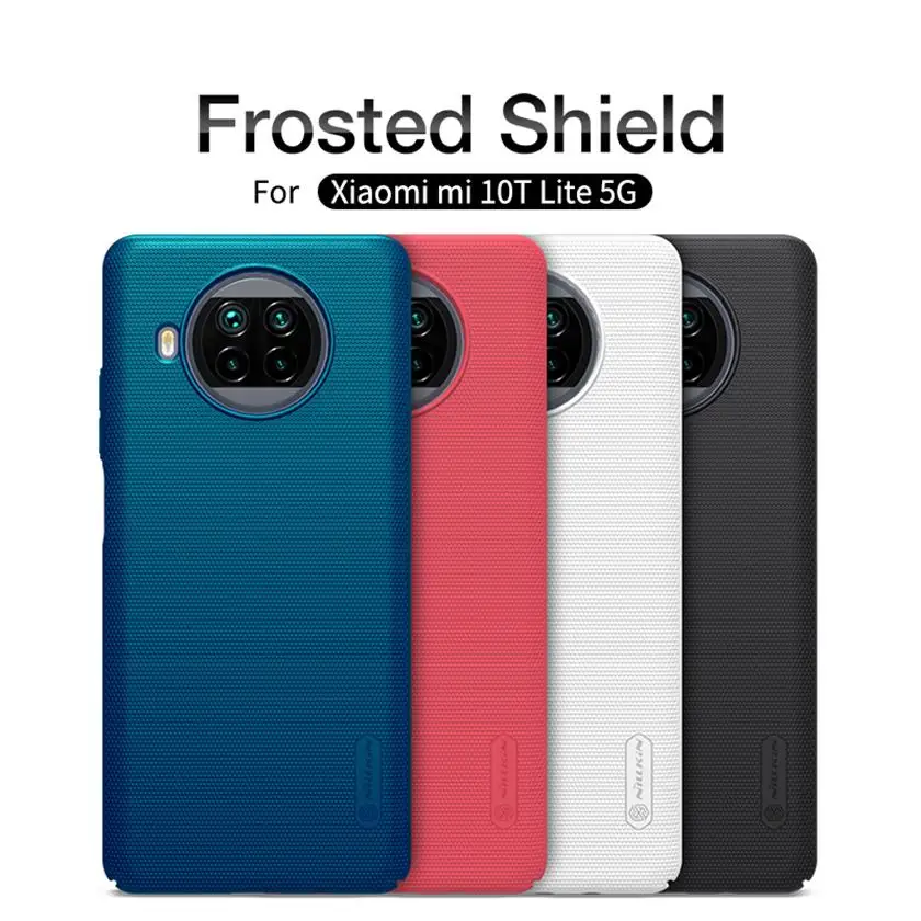 For Xiaomi Mi 10T 5G Mi10T Pro 5G Case Cover Nillkin Frosted Shield Hard PC Phone Protector Back Cover For Xiaomi Mi 10T Lite 5G 2