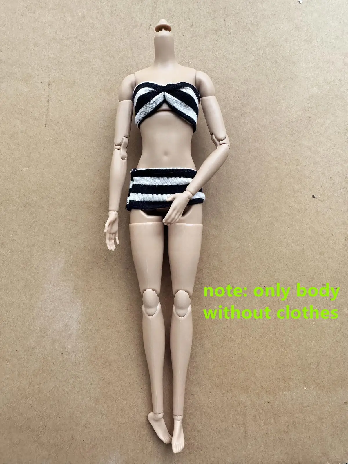 1/6 인형 바디 26CM 고품질 다관절 가동식 여성 바디 화이트 스킨/노멀 스킨 바디 패션 슈퍼모델 헤드 DIY 부품