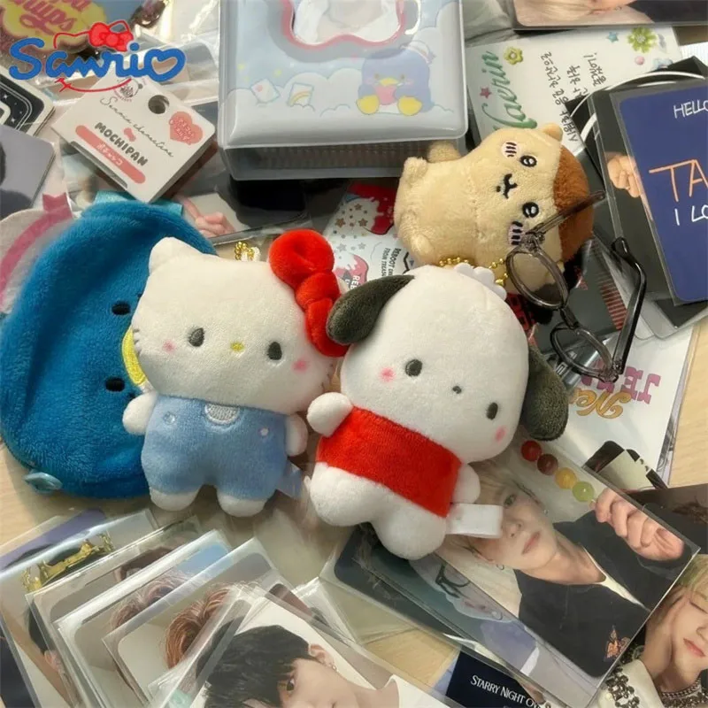 

Новинка, плюшевая кукла Sanrio, брелок Hello Kitty, милые плюшевые игрушки для детей, брелок для ключей, милые девочки, моя мелодия, плюшевая кукла, кулон