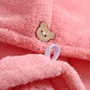 Microfiber Hair Towel,Super Absorbent Hair Towel .Care Cap with Button.Wrap Fast Drying Hair Wraps for .Women Bathroom Accessori 5