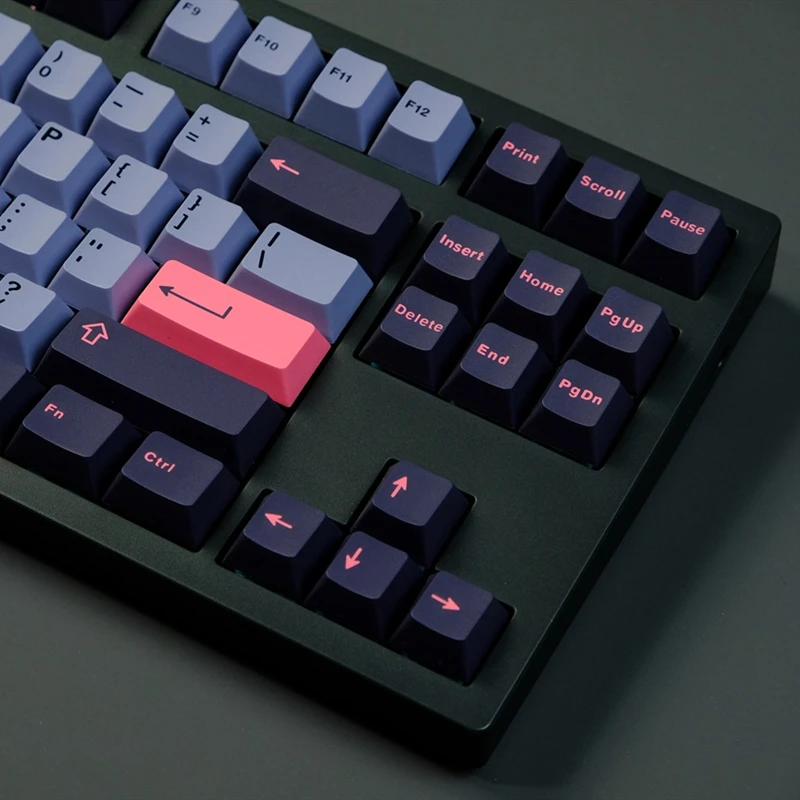 Teclas Conjunto Aifei Ícone Gmk 8008 Keycaps Abs Duplo Tiro Chave Tampas Cherry Perfil Keycap para 61 64 68 84 87 96 980 104 108 253 - Imagem 5