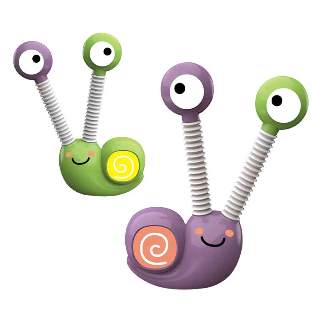 

Snail Decompression Telescopic Tubes Sensory Toy for Stress Anxiety Relief Children Funny Sensory Bellows Toys Squeeze Toys