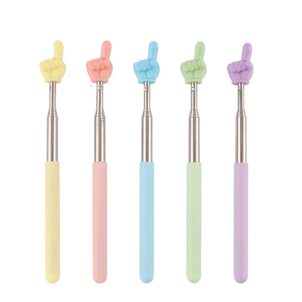 Adjustable Portable Telescopic Pointer Stick with Finger Design