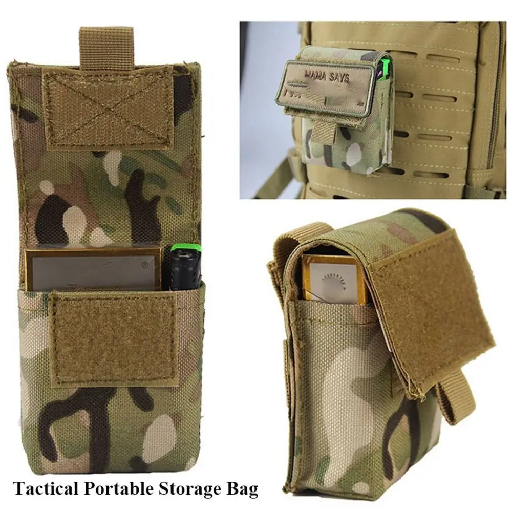 Micro Borsa Tattica In Nylon Di Alta Qualità 8*9*3.5Cm Chest Rig Candy Pouch 4 Colori Borsa Portaoggetti Portatile Strumento Esterno