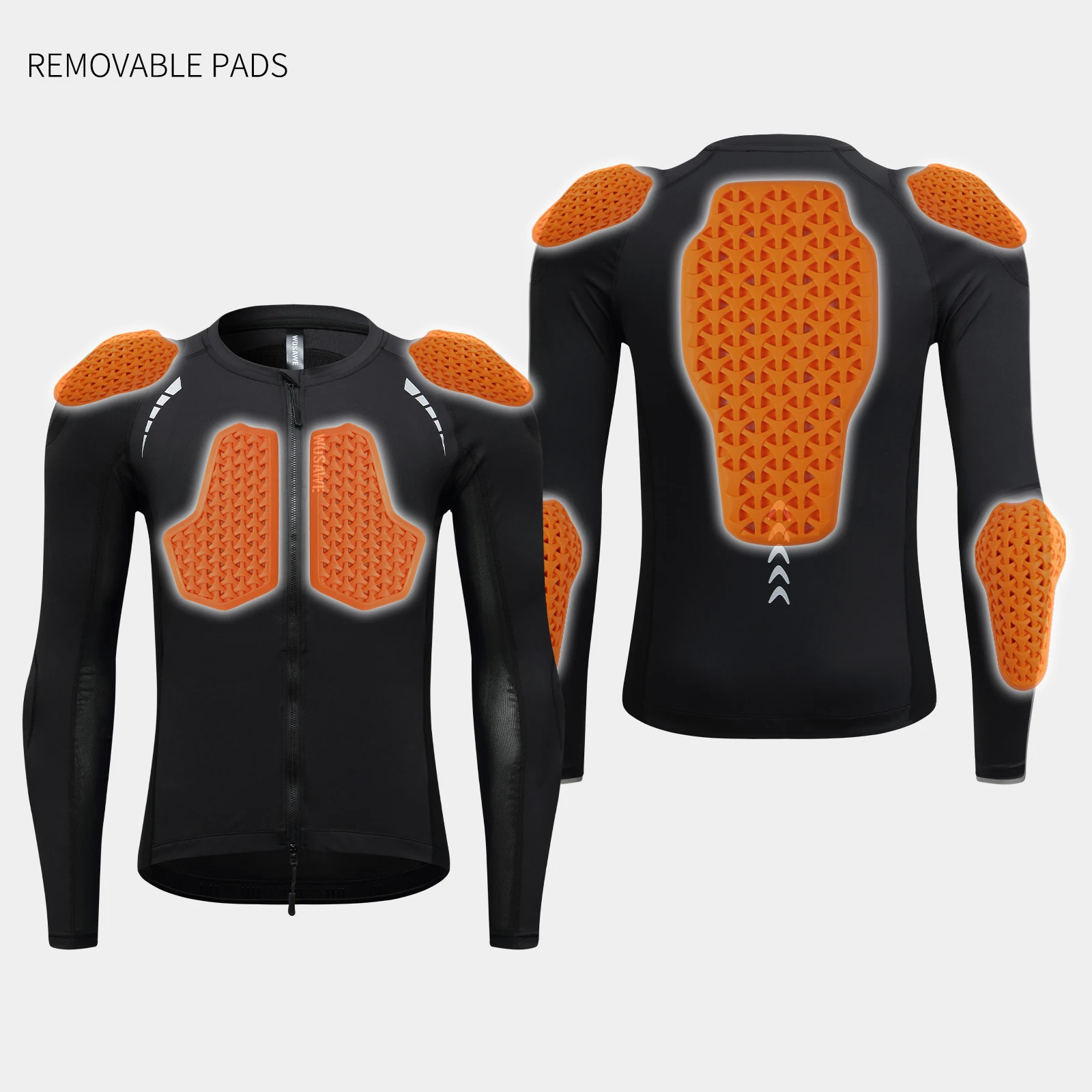 WOSAWE 오토바이 자켓 남성 여성 여름 통기성 자켓 슬림핏 모토크로스 의류 슈트 소프트 패드가 있는 모토 라이딩 자켓