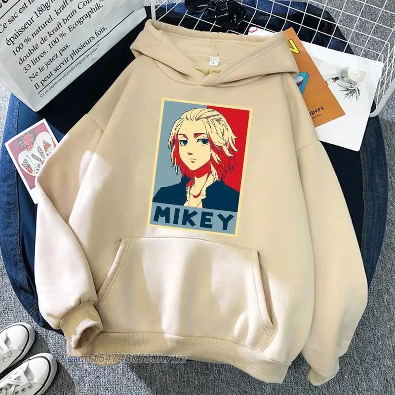 

Толстовка с капюшоном для мужчин и женщин, Модный повседневный тренировочный костюм с принтом Токийский рептиз, аниме майки, уличная одежда, осень