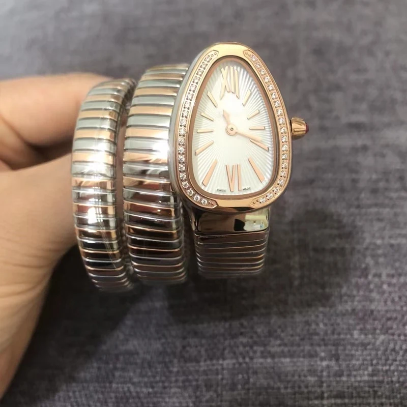 

Fashion Snake Women's Watch Quartz Watch Fashion Versatile Precision Steel Band Watch