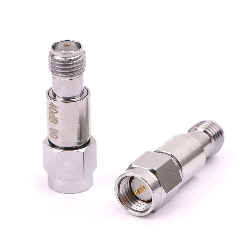 RF Coaxial Attenuator SMA Male to Female DC-6GHz 8GHz 2W 50ohm Used in Mobile Communications Aviation Fixed DropShipping 3