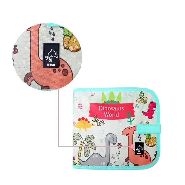 Baby Toy Set Erasable Painting Drawing Toys Black Board with Magic Pen Kids Coloring Books Learning Toy for Children 4