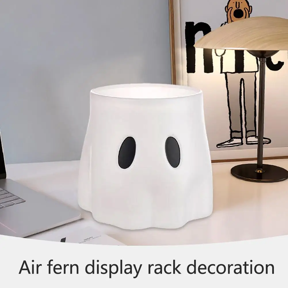 Halloween Ghost Flower Pot Decoration Ornaments Creative Large Ghost Planter Home Decoration Garden Bucket Decor Planter