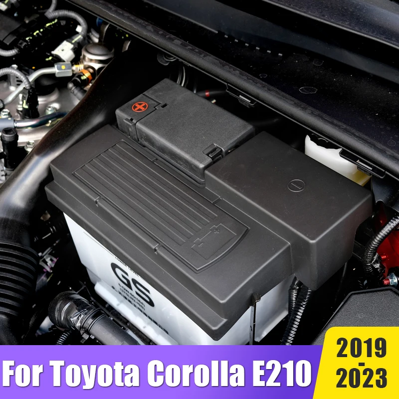 

Engine Battery Protection Cover Anode Electrode Shell For Toyota Corolla E210 2019 2020 2021 2022 2023 Hybrid Car Accessories