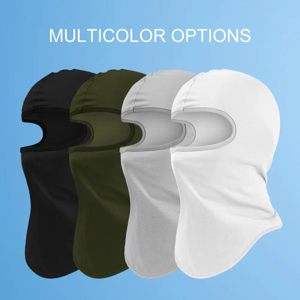 

Unisex Cycling Face Cover Balaclava Windproof Dustproof Keep Warm High Elastic Cycling Headgear Helmet Liner Cycling Face