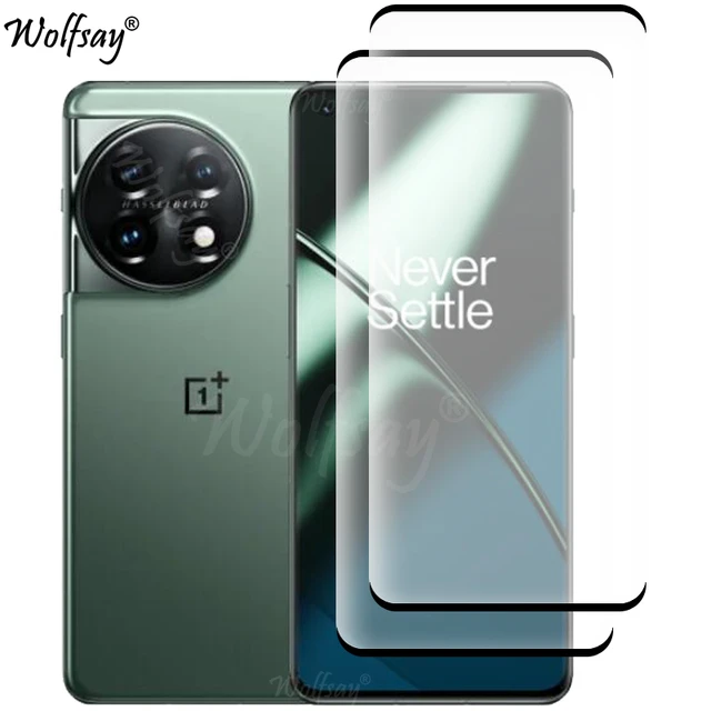 Protecteur d'écran à couverture complète, en verre trempé pour OnePlus 11  10R 10 9 Pro 10T 8T - AliExpress