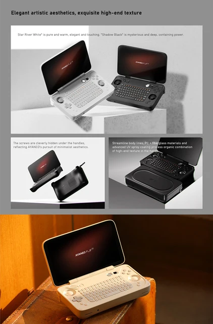 AYANEO FLIP KB/DS 7840U 8840U 7inch Handheld Game Console 